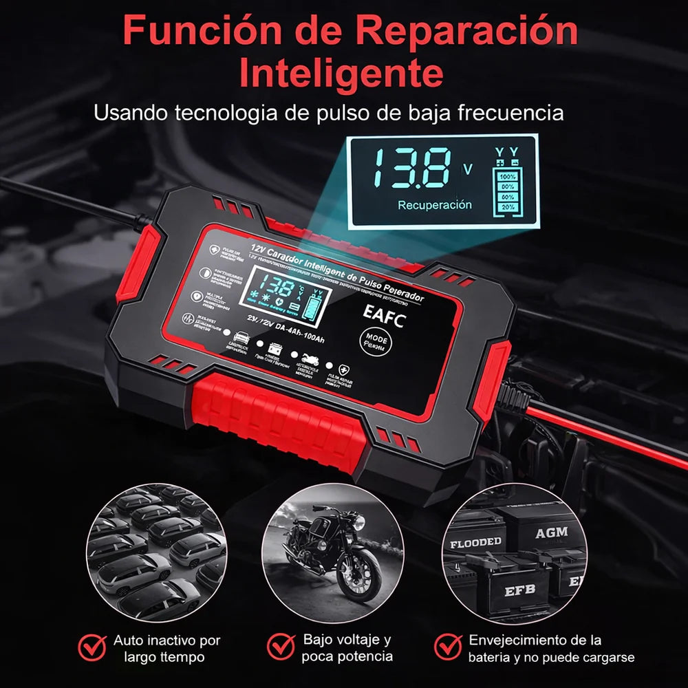 INICIADOR BATERIA - VUELVE A ARRANCAR TU VEHÍCULO EN MINUTOS